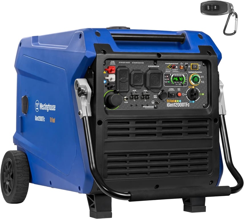 Westinghouse 12000W Tri-Fuel