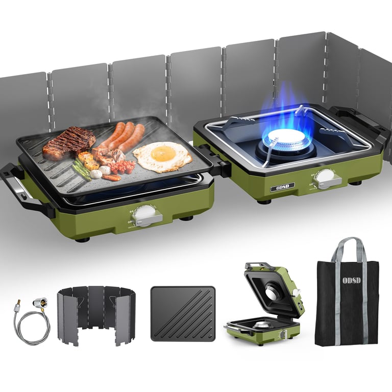 ODSD 2 Burner Camping Stove