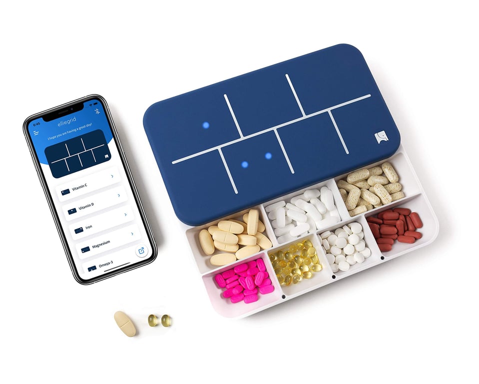 Ellie Monthly Smart Pill Organizer