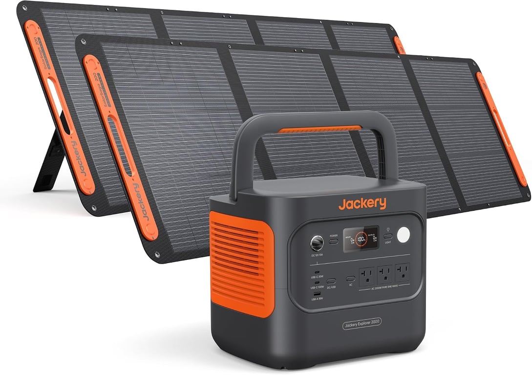 Jackery Explorer 2000 v2 Solar Kit