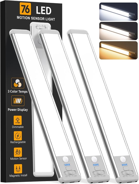 ZioeYiue Wireless Cabinet Lights