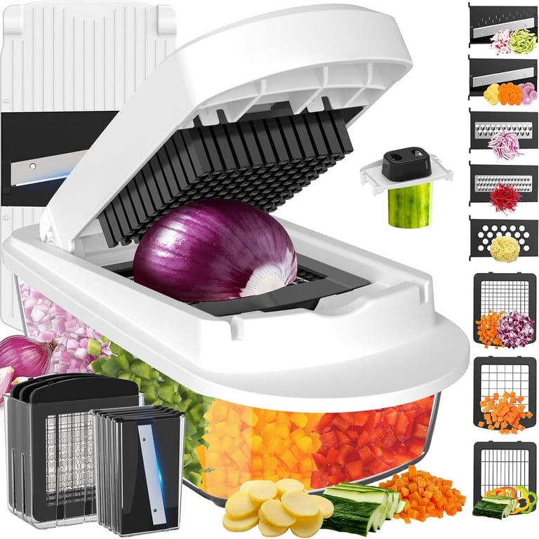 Ukeetap 8-Blade Vegetable Chopper