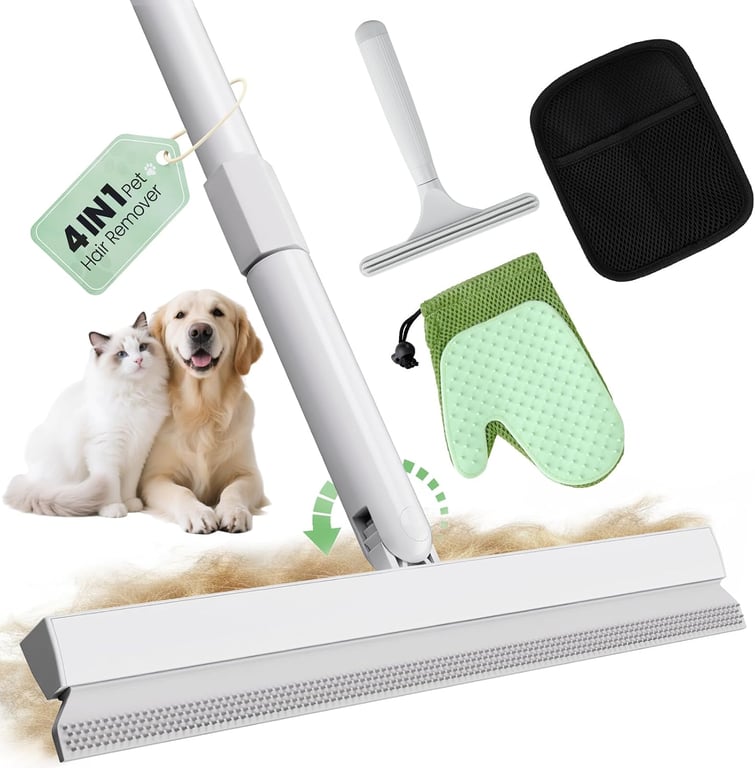 PWBSLAI 4‑in‑1 Pet Hair Kit