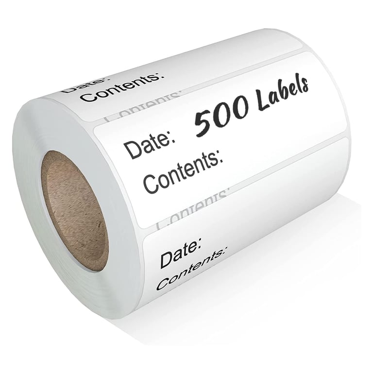Labelebal 500pcs Food Labels