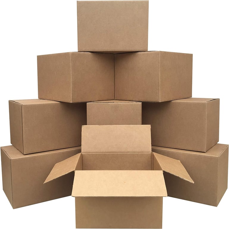 Amazon Basics Medium Moving Boxes