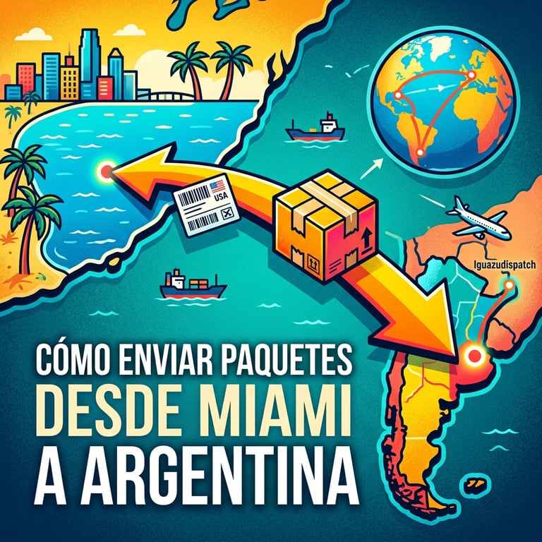 Cómo enviar paquetes desde Miami a Argentina