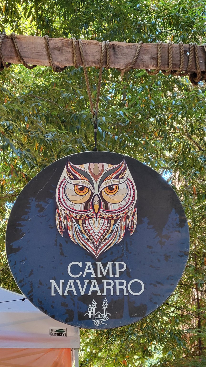 Camp Navarro Sign