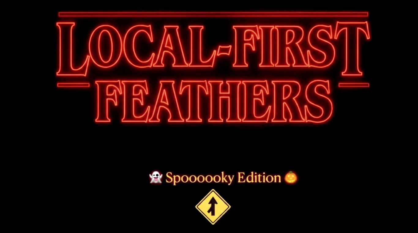 A first look at local-first Feathers