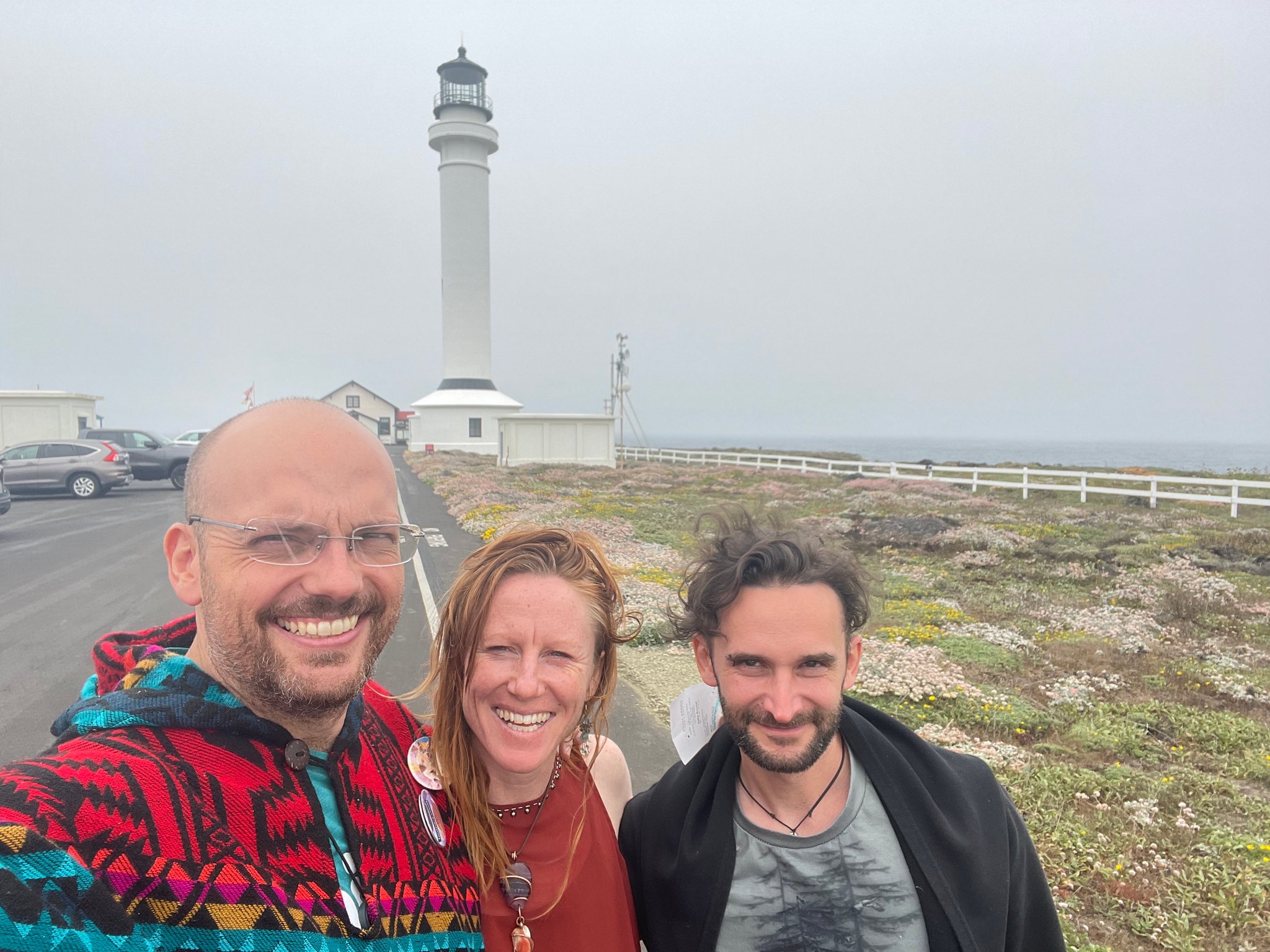 One of the highlights of the trip home was our stop at the lighthouse