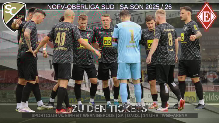 Sportclub Freital vs. FC Einheit Wernigerode