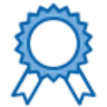 Blue Ribbon Leads logo