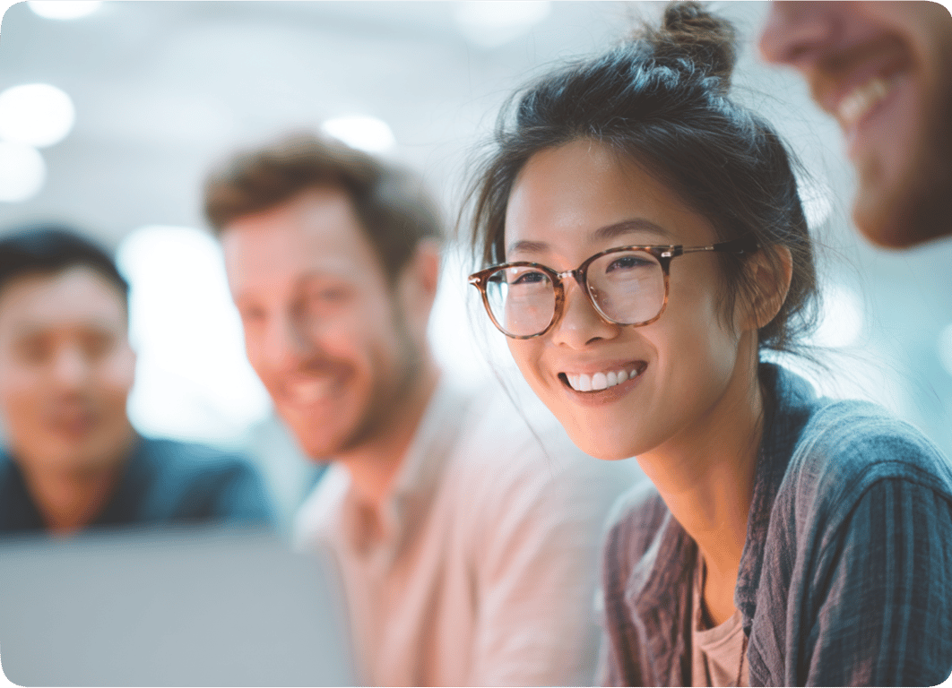 Visual representation of flexible expert developers working collaboratively