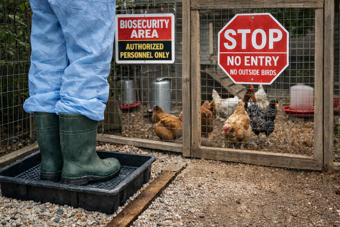 Science-Backed Biosecurity: What a "Closed Flock" Actually Means (And why it Matters)