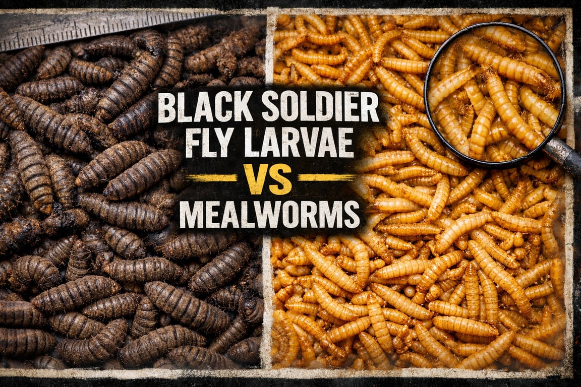 BSFL vs. Mealworms: A Nutritional Breakdown Introduction