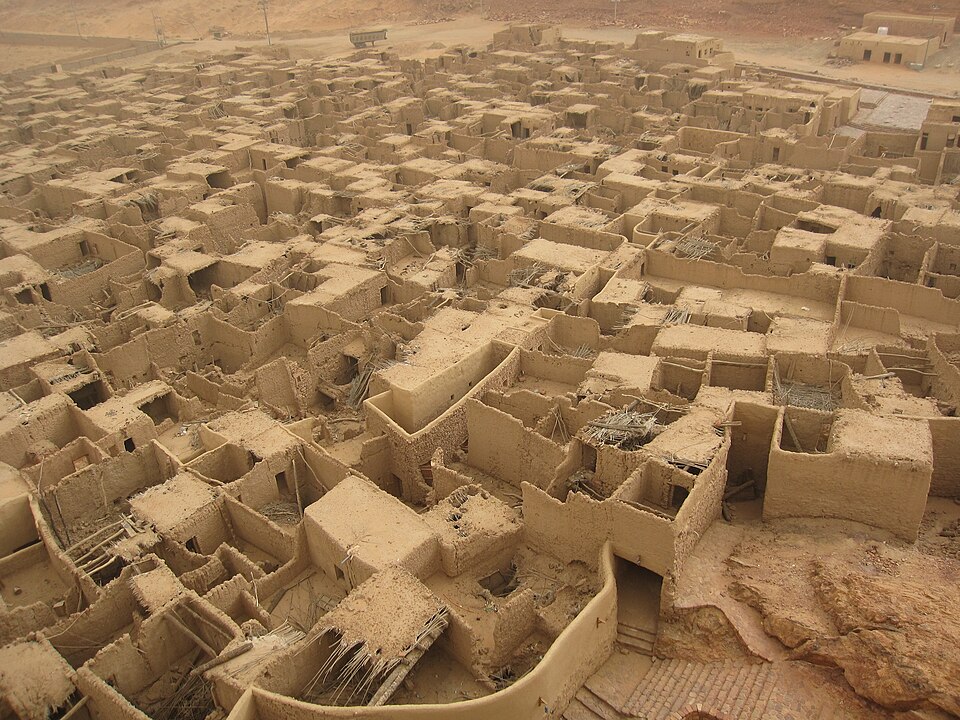 The ancient city of al-Ula (Saudi Arabia), founded around the 8th century BCE