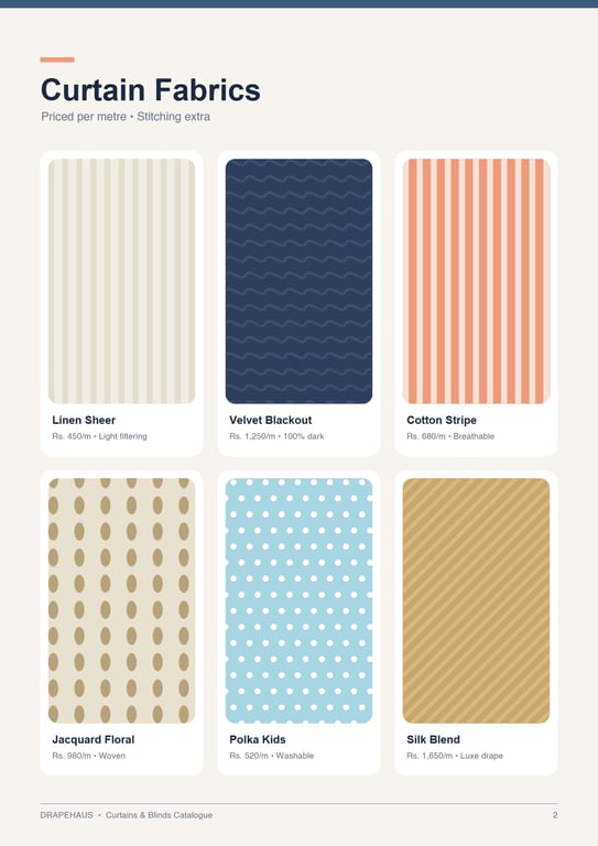 14 Curtains Blinds Catalogue · page 2