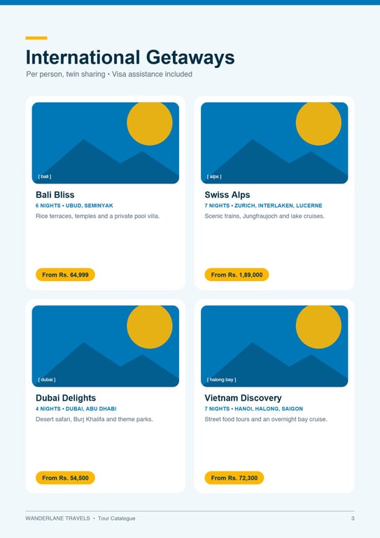 06 Travel Agency Tour Packages · page 3