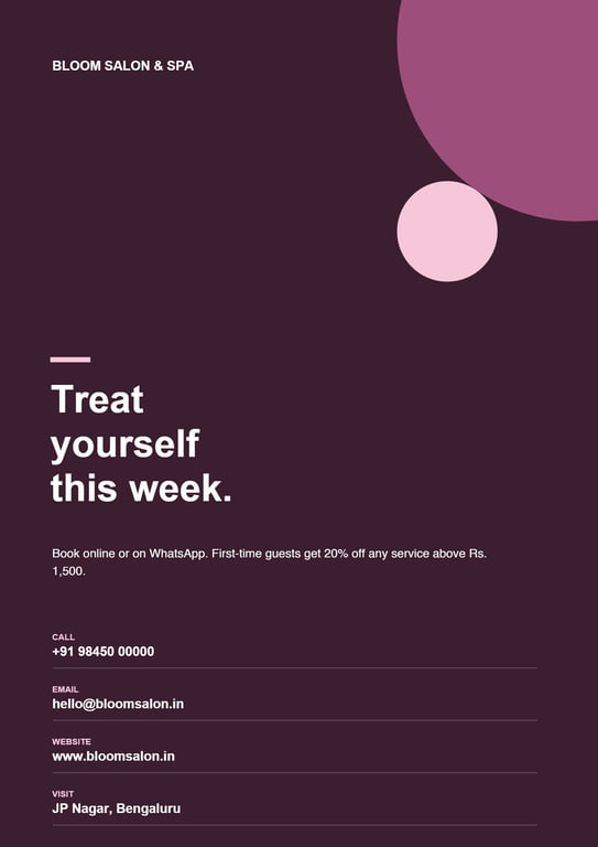07 Salon Spa Service Menu · page 4