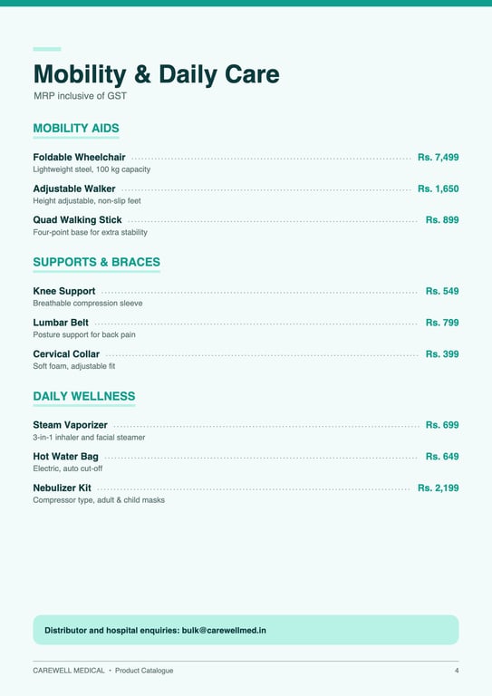09 Healthcare Products Catalogue · page 4