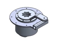 Rotating mechanism 6 kW pod