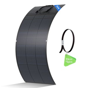 200Wp Flexibles Solarmodul 24V Monokristallin