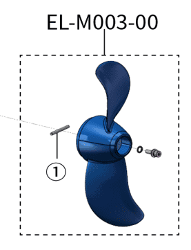 eLite Ersatzpropeller