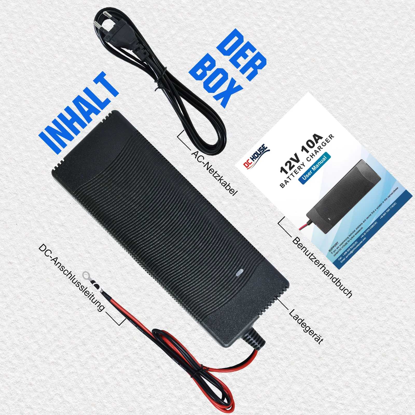 12V 10A charger
