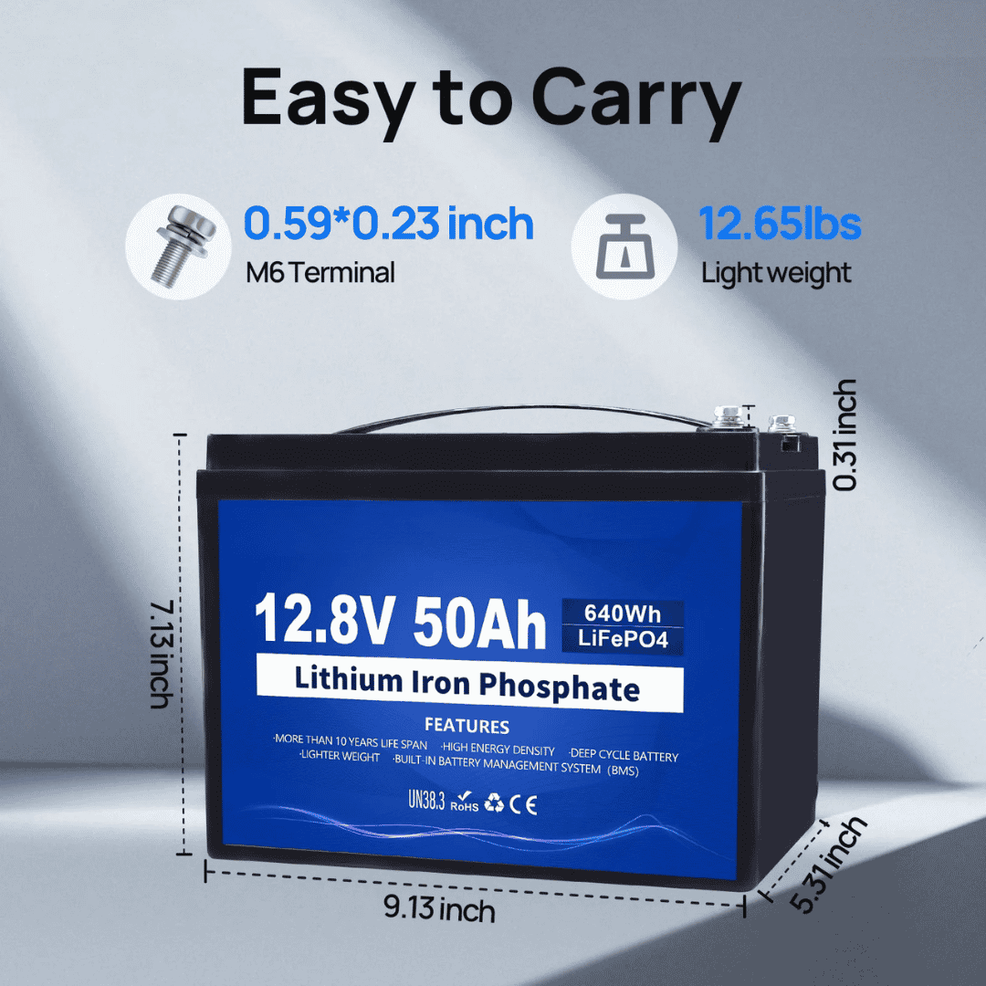 Handling der günstigen 12V 50Ah