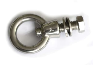 Ringmutter M12 Edelstahl Zurröse Augmutter mit Schraube