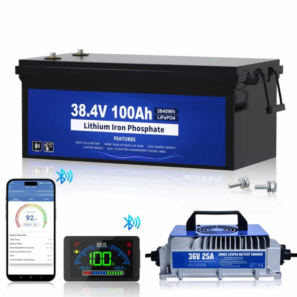 36V 100Ah Bluetooth