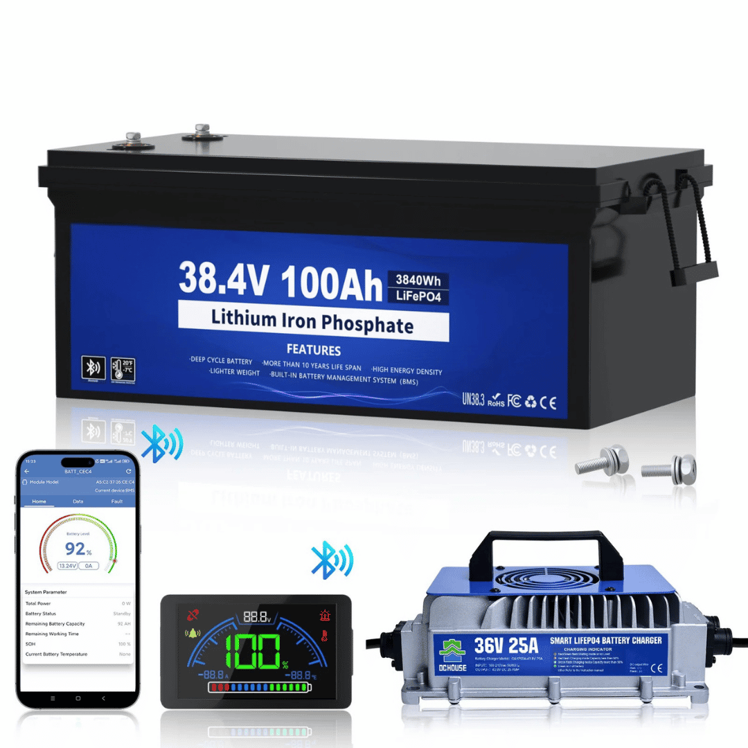 36V 100Ah DC House