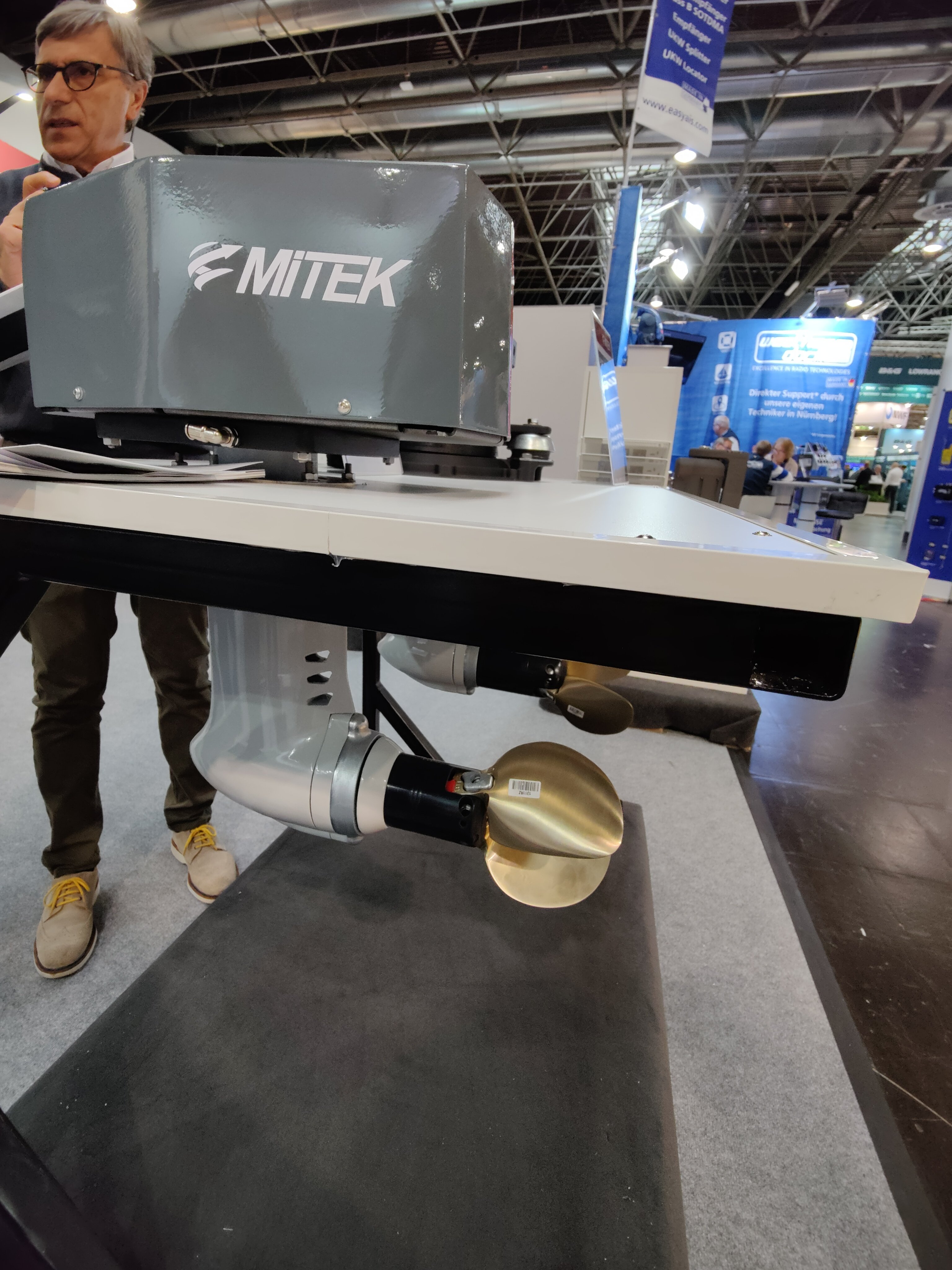 Do you have any questions about the Mitek 5 kW pod motor?