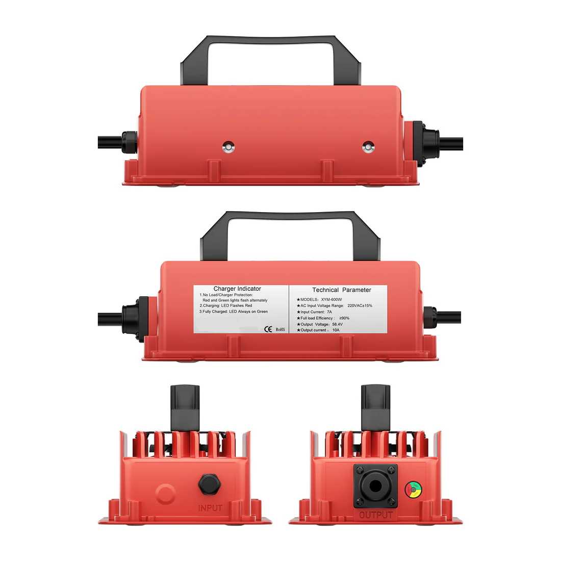 Robuuste aluminium behuizing