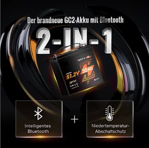 48V 30Ah GC2 Bluetooth Lithium Batterie