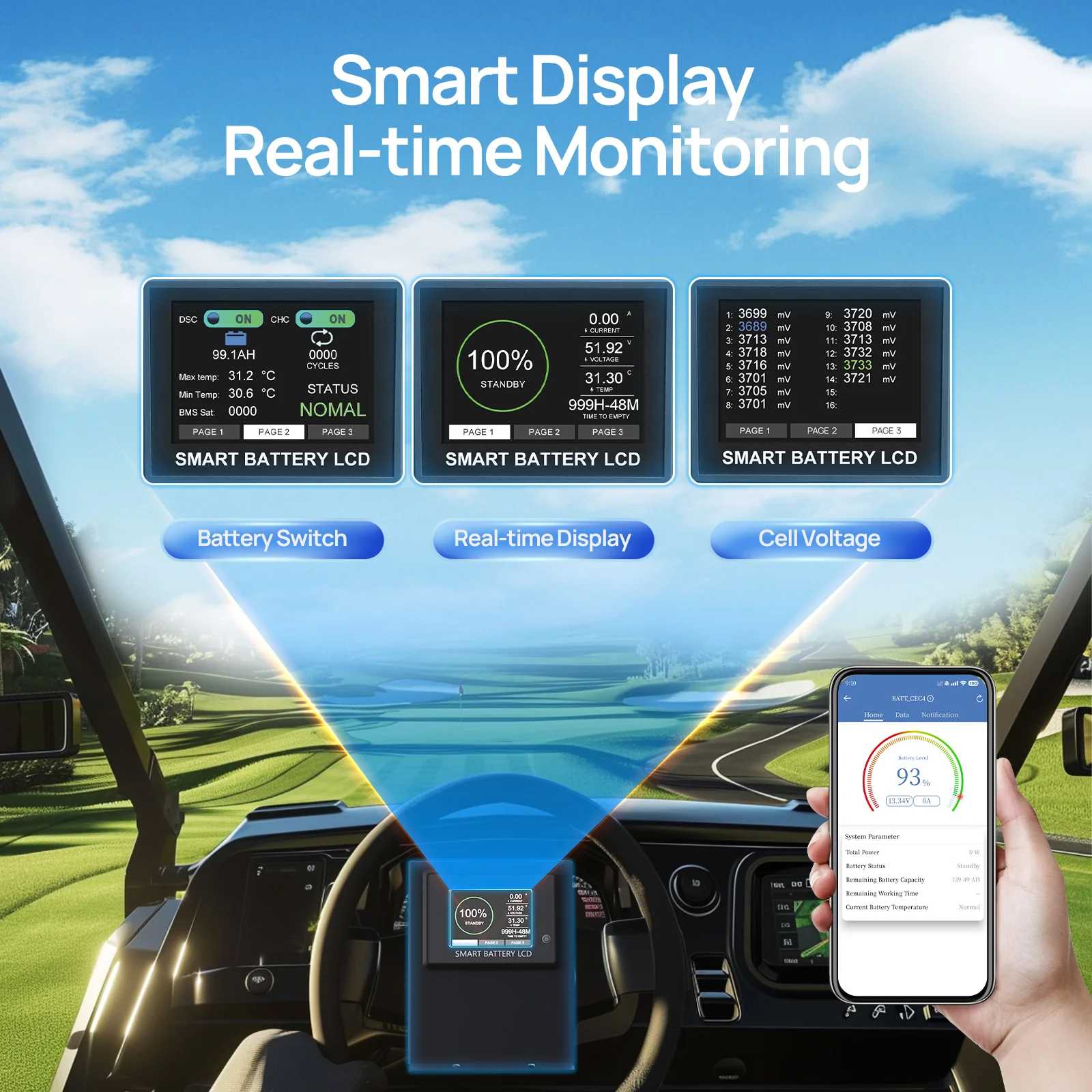 48V 50Ah mit Bluetooth und App-1