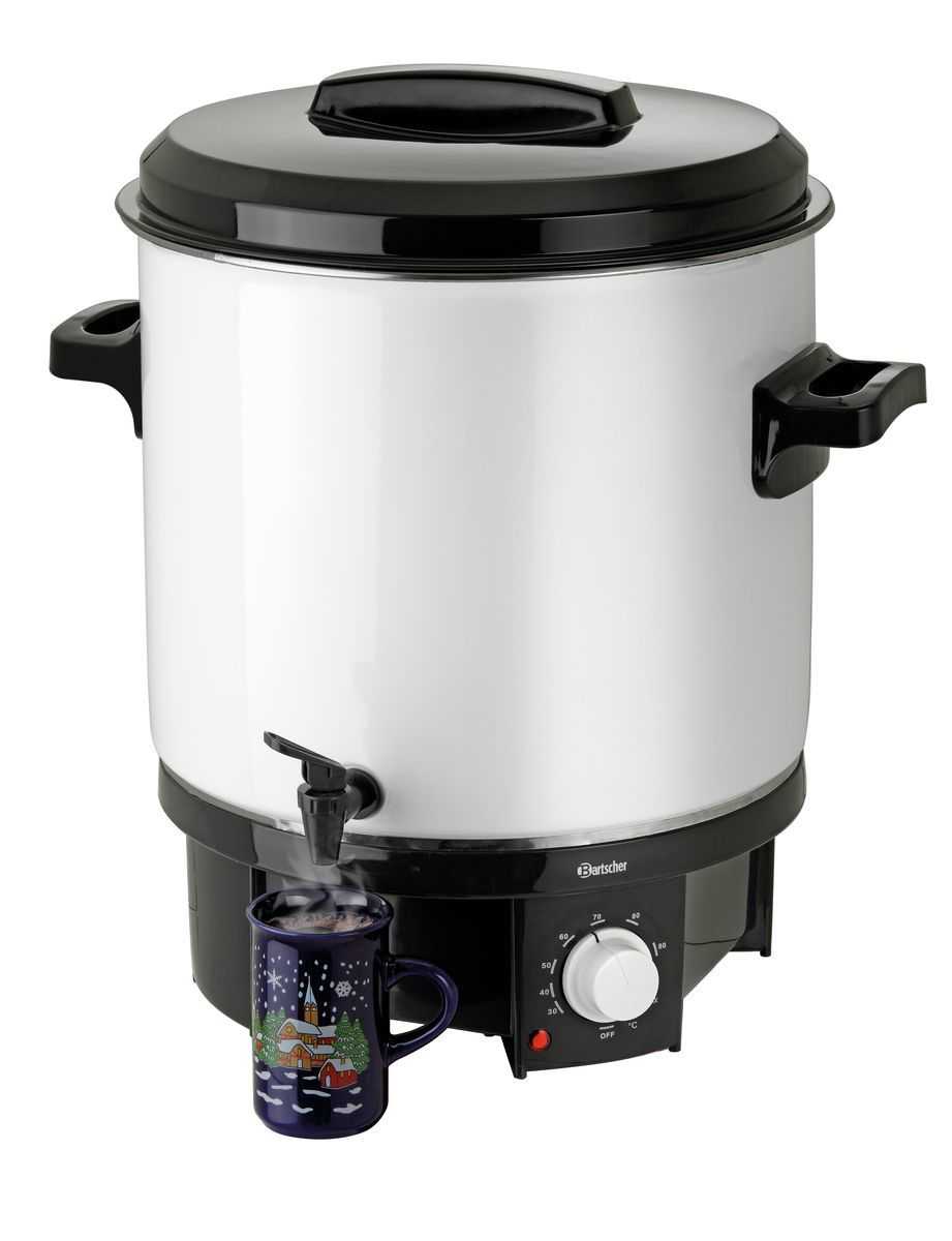 Vorteile des Bartscher Glühweintopf / Einkochtopf GE 28 
