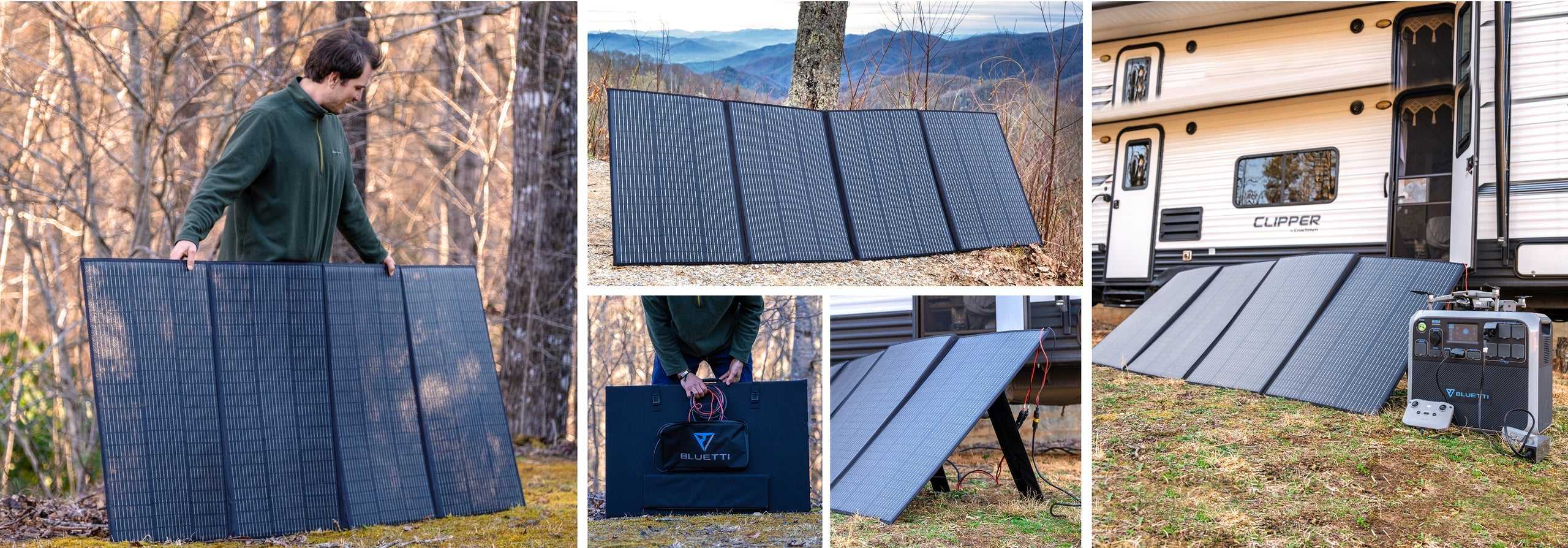 BLUETTI Solarpanel Faltbar 350W
