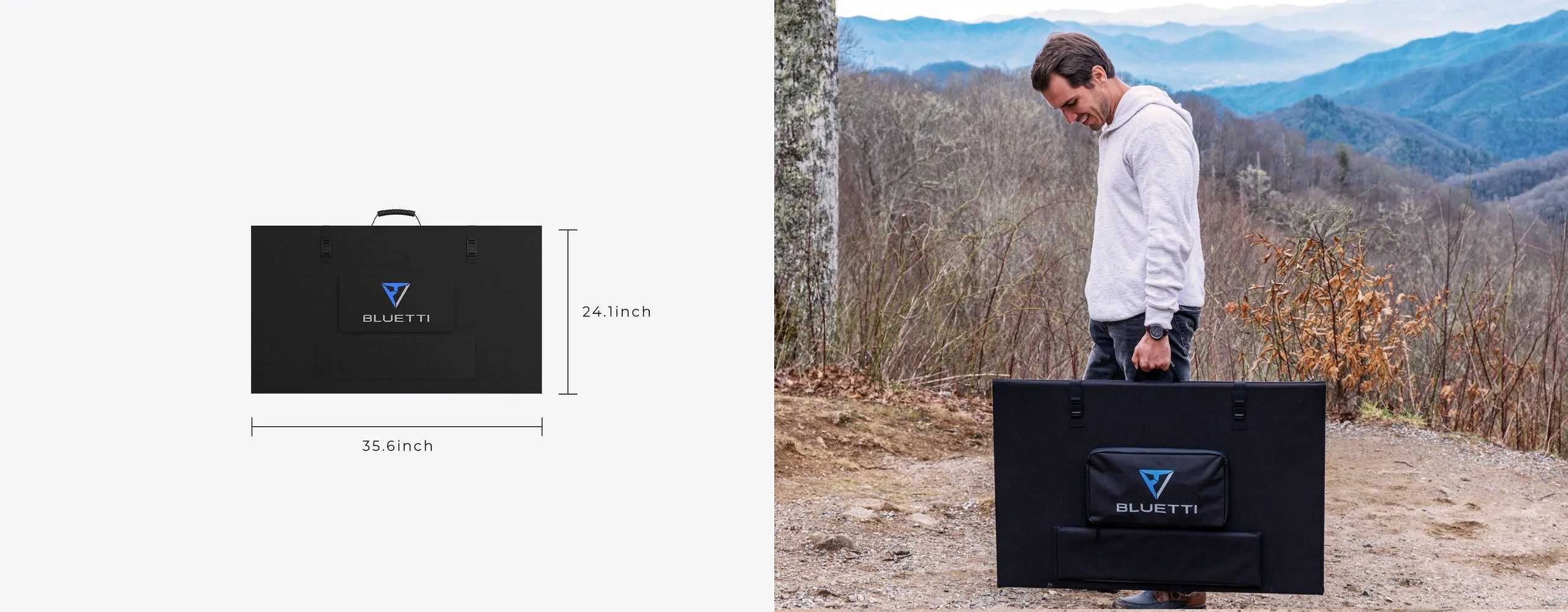 <p>Vorteile der BLUETTI 350W Solarpanel Faltbar </p>