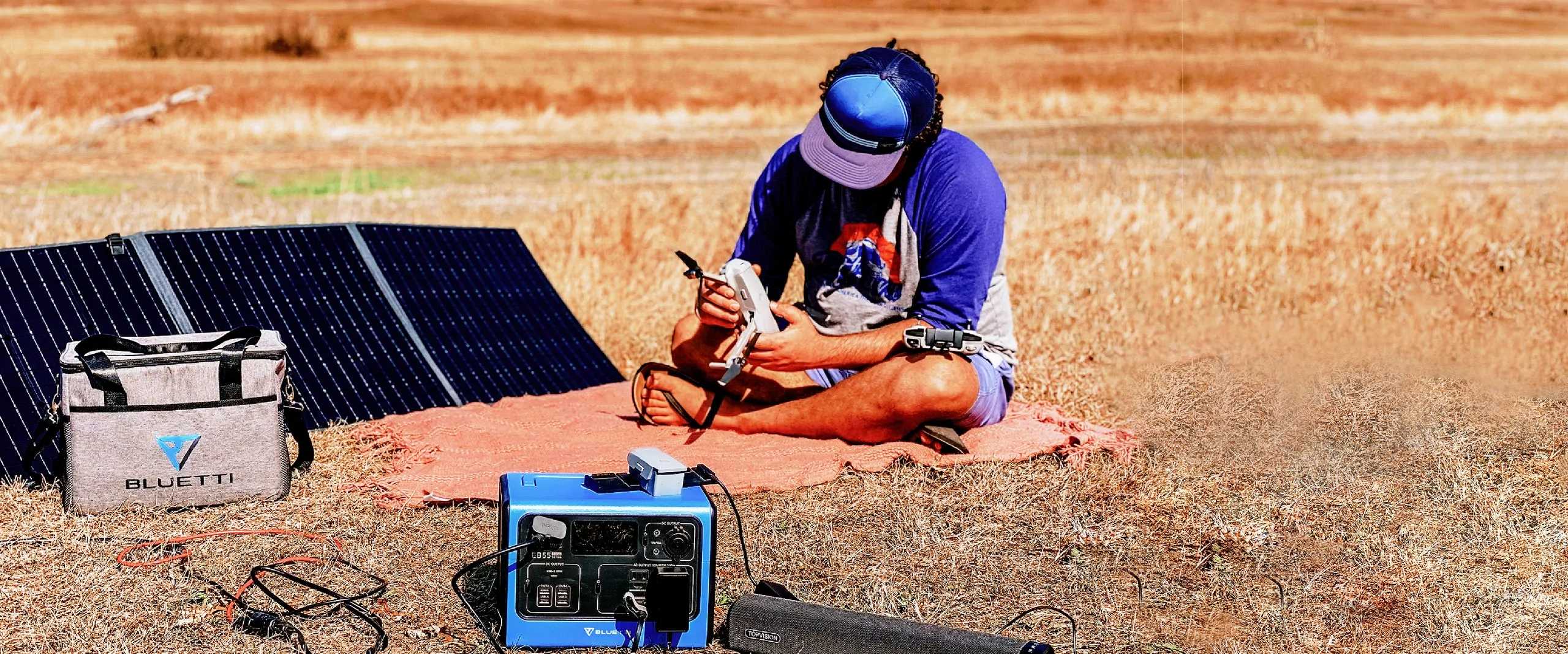 BLUETTI Solarpanel Faltbar 200W