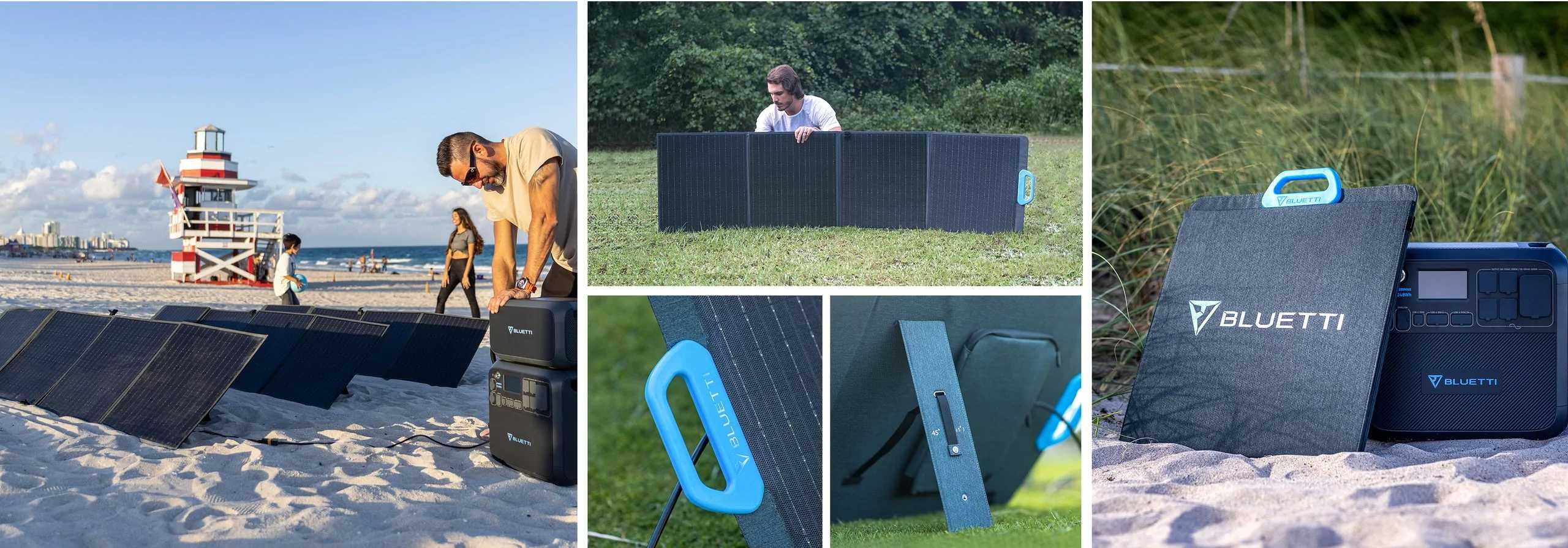 BLUETTI Solarpanel Faltbar 200Wp