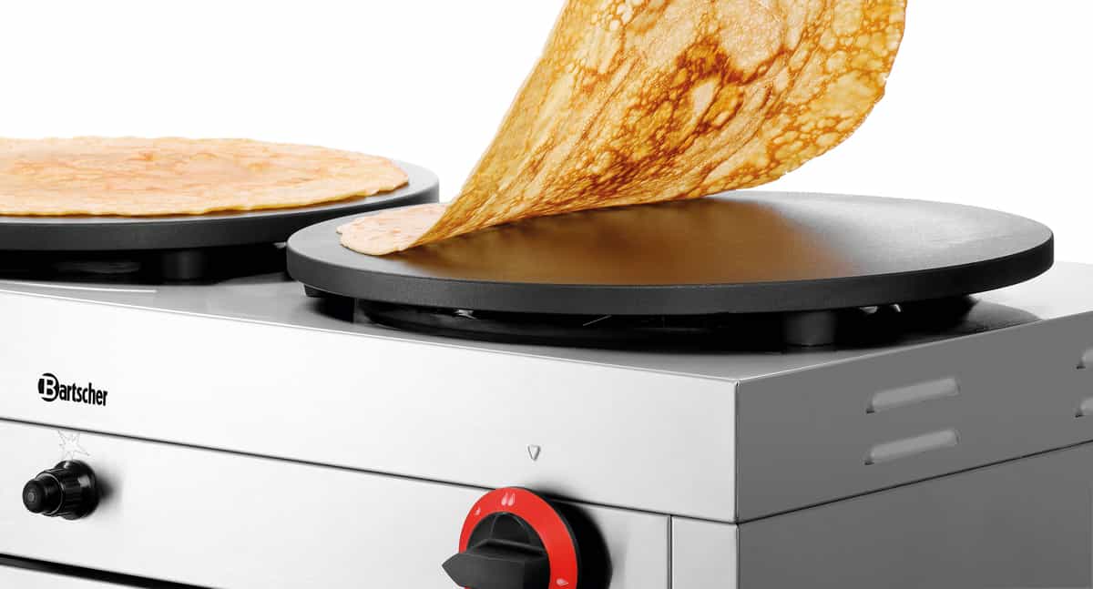 Vorteile des Bartscher Crepe-Backgerät 2CP400G