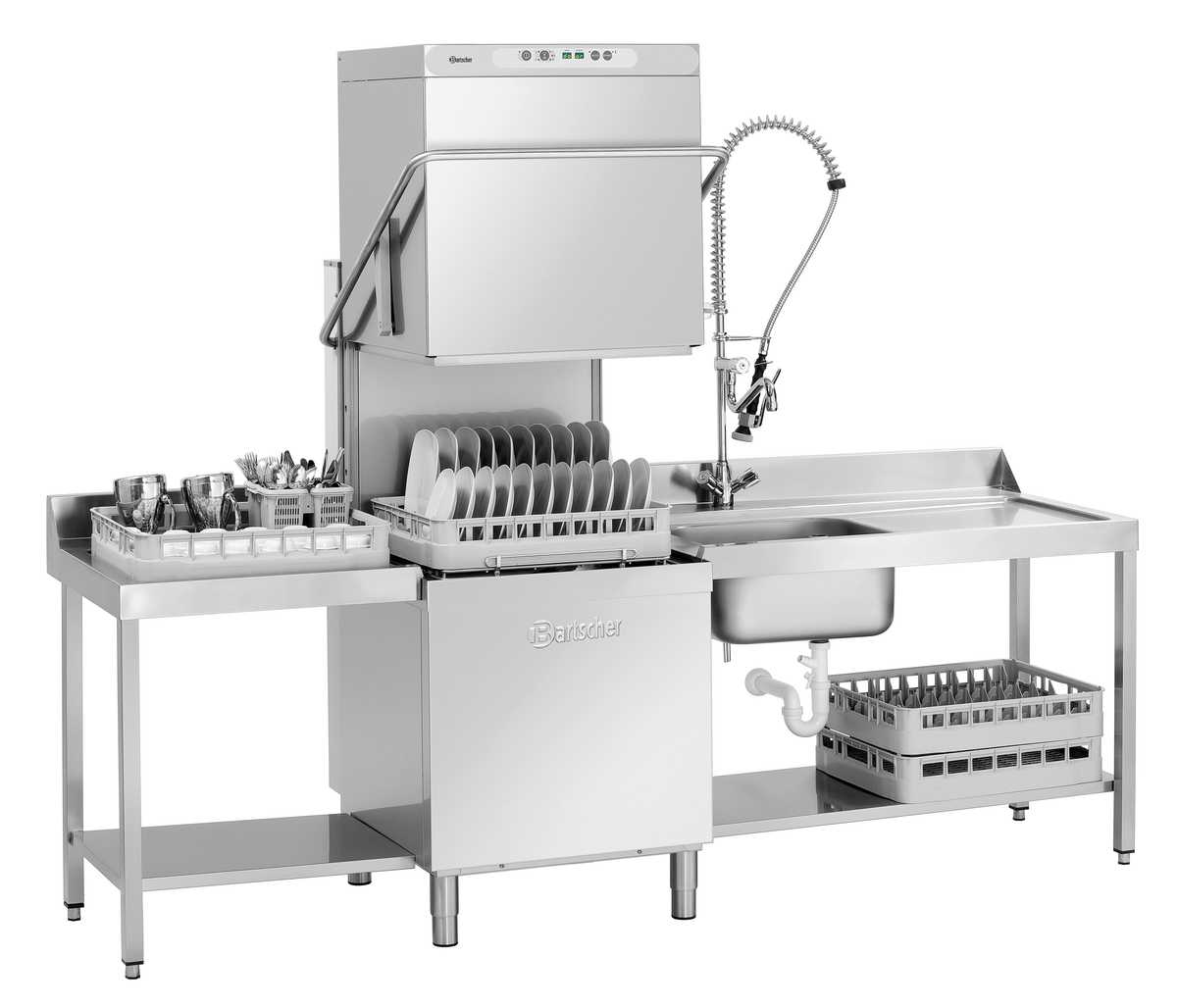 Vorteile der Bartscher Durchschubspülmaschine DS 600 LPR