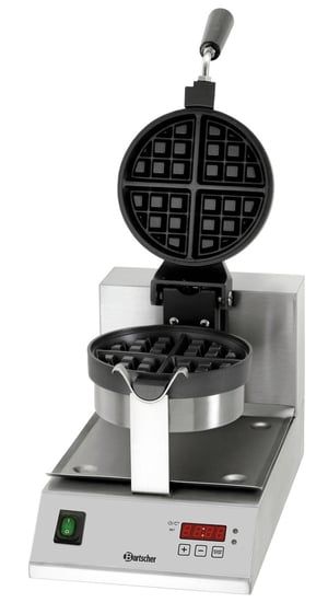 Bartscher Waffeleisen Deluxe 1BW170D