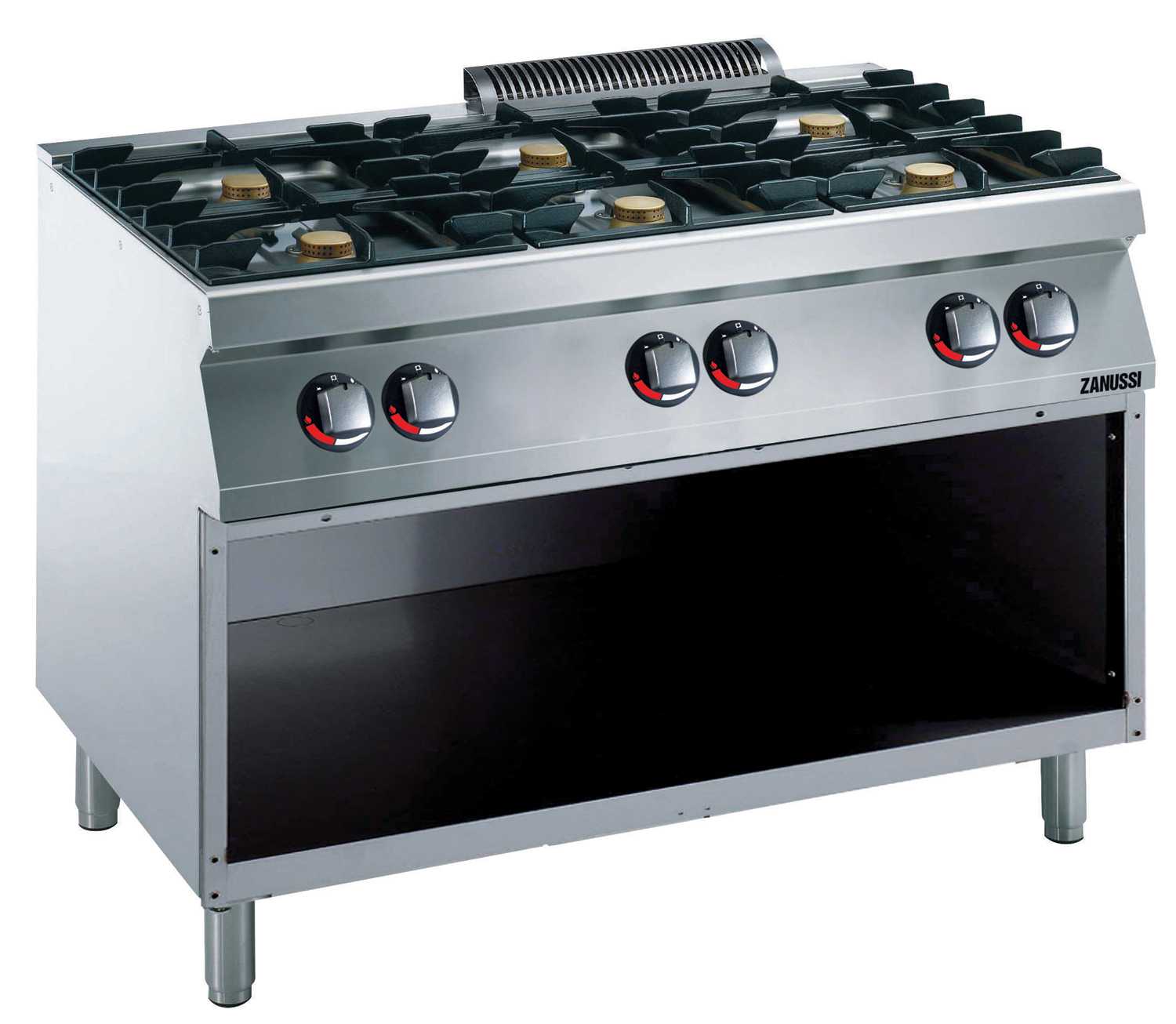 Vorteile des Zanussi Gasherd GH7 / 6FLUO