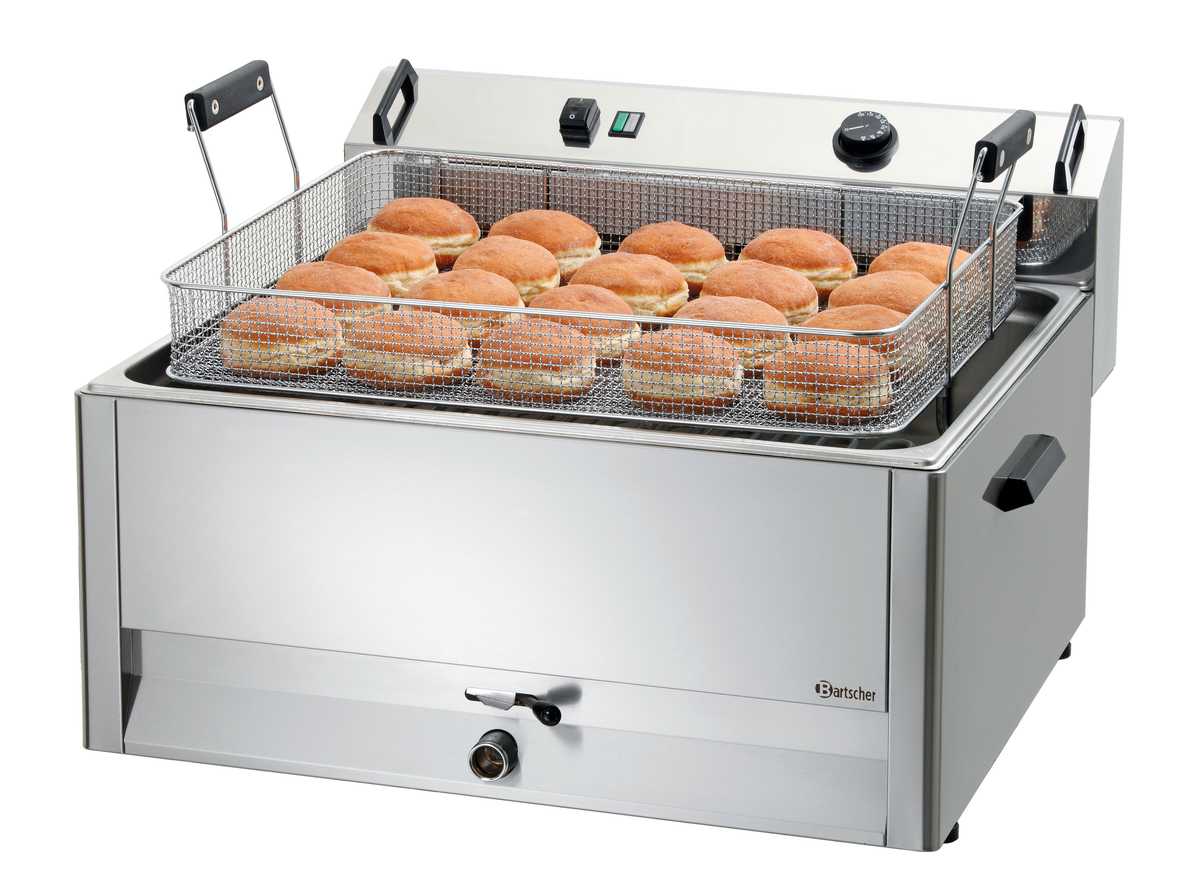 Vorteile der Bartscher Gebäck-Fritteuse BF 30E 