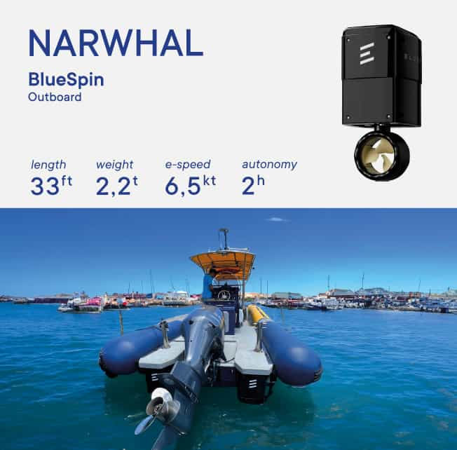 Example projects with the BlueNav 15 kW outboard motor