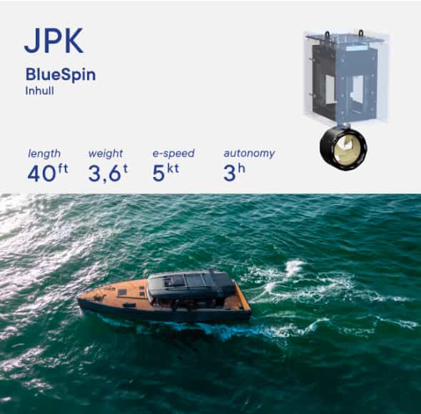 Projetos de exemplo com a BlueNav 15 Pod Stationary