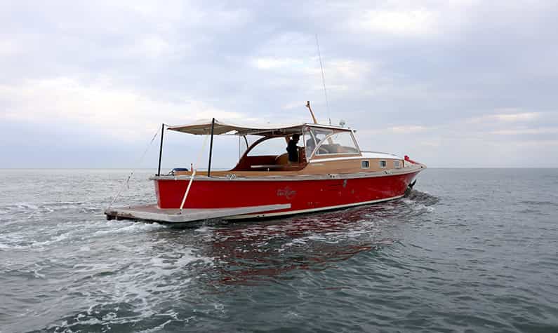 Contenu de la livraison de BlueSpin 11 kW Outboard 