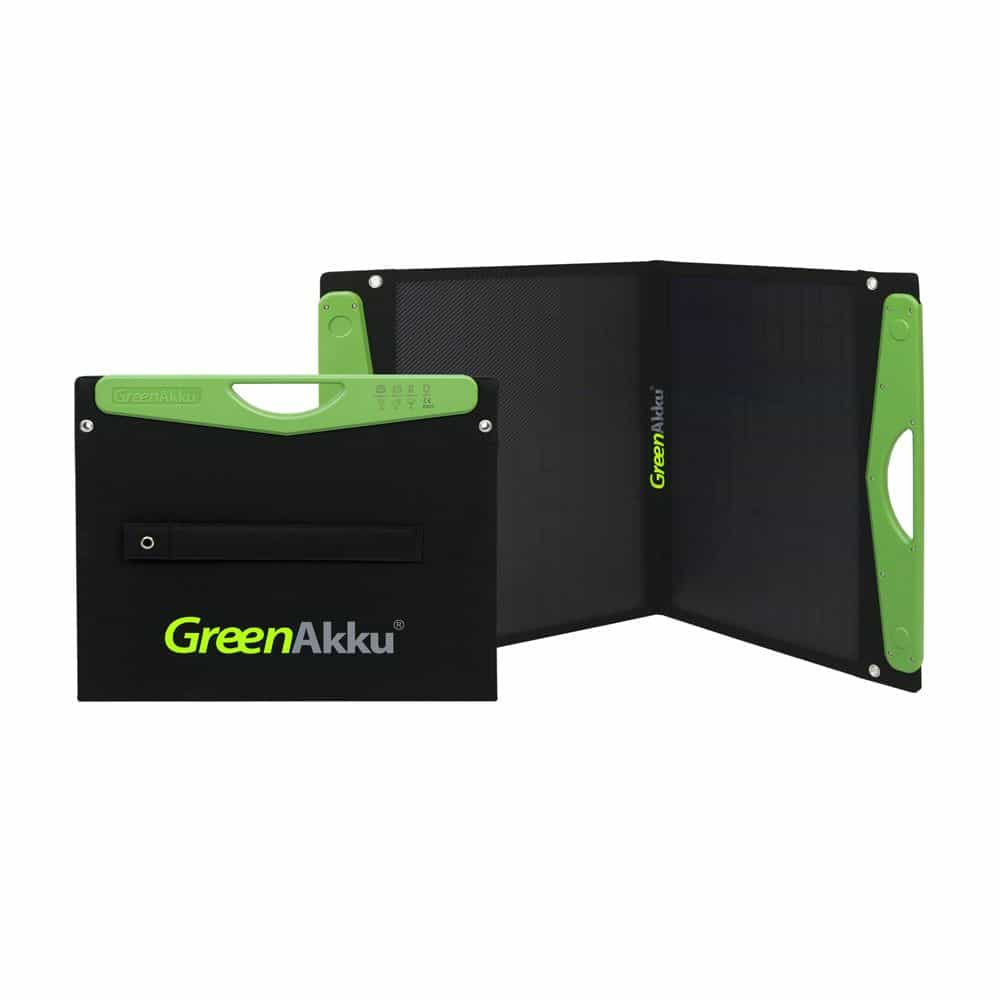 GreenAkku Solartasche 60Wp mono