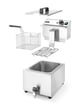 HENDI Profi Line Fritteuse mit Ablasshahn, 8L - image 5